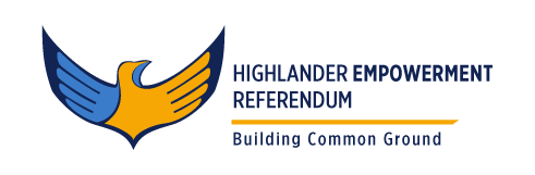 Highlander Empowerment Referendum: Logo