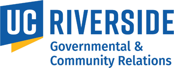 UCR Governmental & Community Relations logo