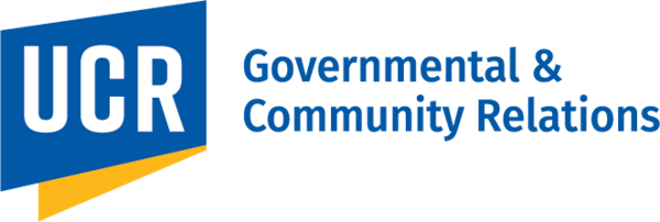 UCR Governmental & Community Relations logo - Version 4